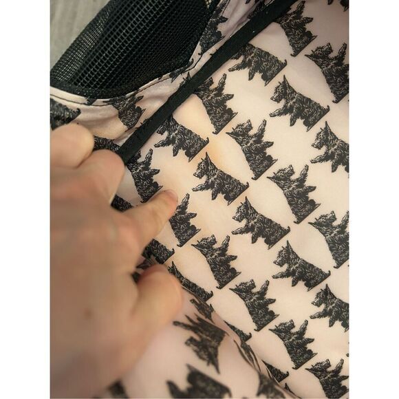 Juicy couture black pet carrier “give me treats” rare luxury - Picture 7 of 8